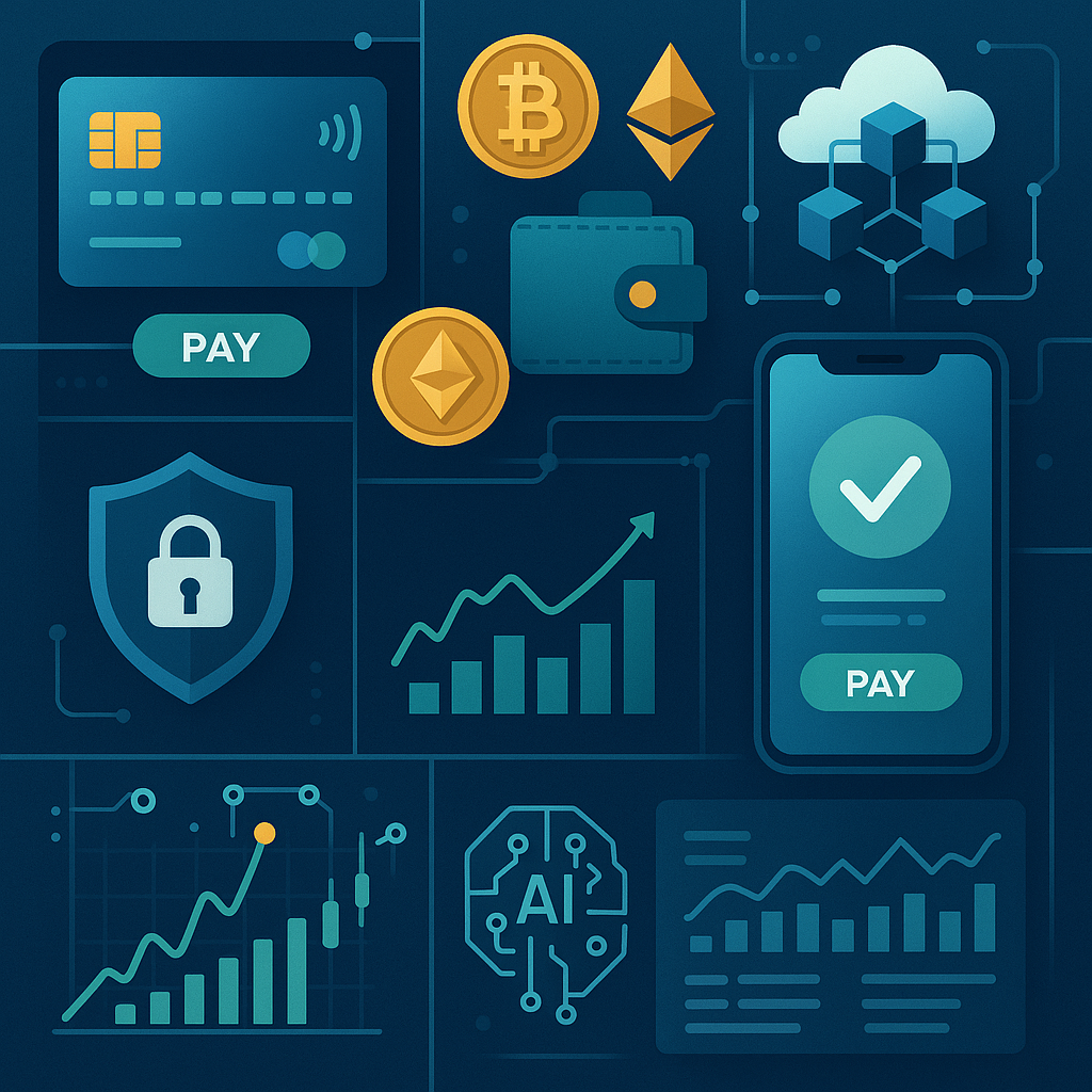 FinTech Solutions - Digital banking, blockchain, and AI-powered financial platforms